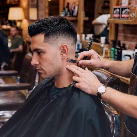 Stein Note – Balayage in Arbeit